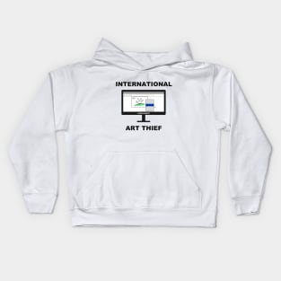 International Art Thief Kids Hoodie